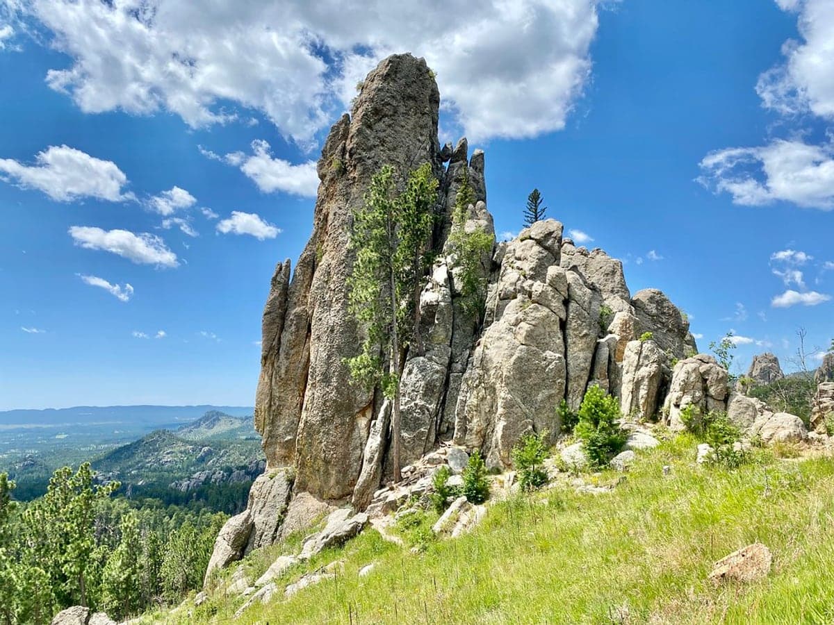 Cathedral Spires in the Southern Black Hills region.