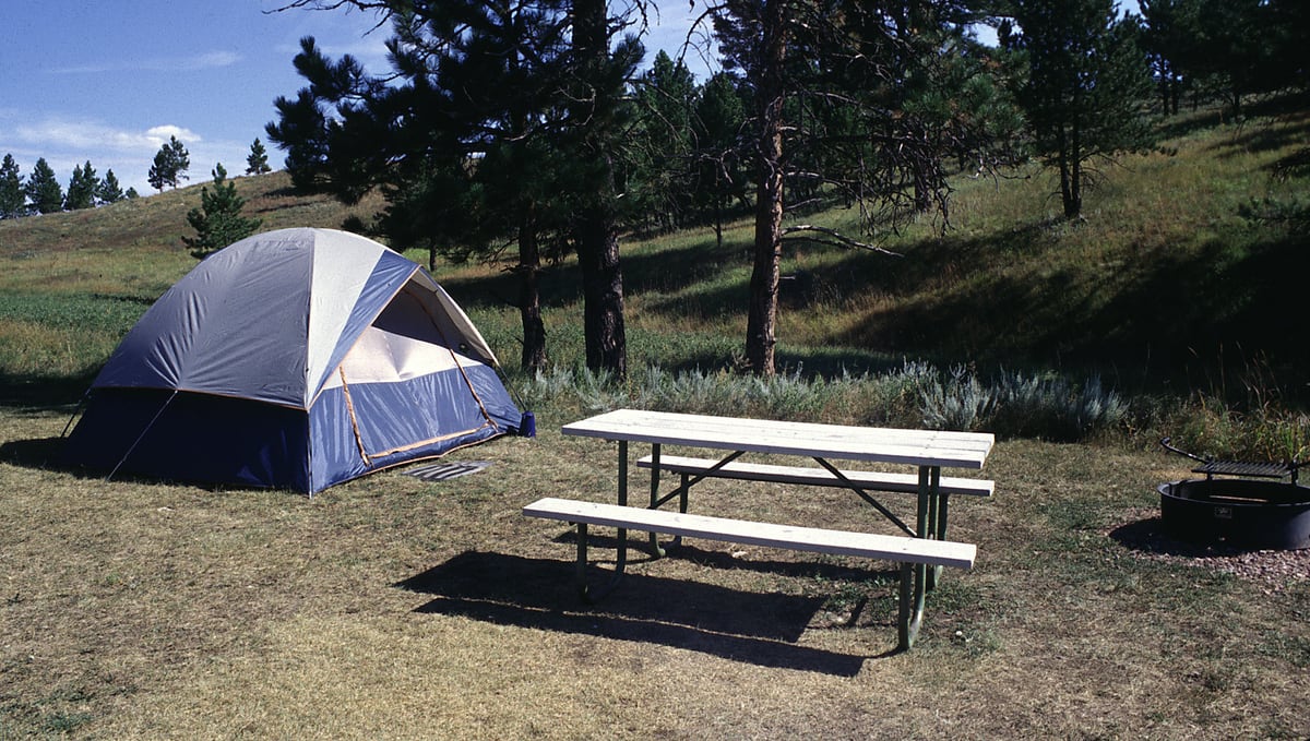 Official view for Elk Mountain Campground